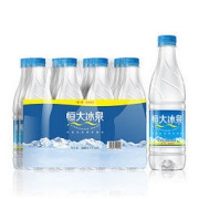 有券的上：EVERGRANDE SPRING 恒大冰泉 天然弱碱性矿泉水 500ml*12瓶