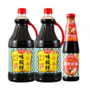 厨邦 味极鲜酱油 1.63L*2瓶+蚝油510g