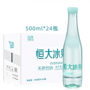 恒大冰泉 低钠天然矿泉水 500ml*12瓶