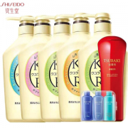 日本 资生堂旗下 可悠然美肌沐浴乳 550ml*4瓶