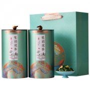 正宗广西横县浓香型茉莉绿茶花茶2罐礼盒装 500g