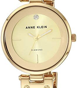 Anne Klein 女士 AK/2512BYGB 镶钻时装腕表  到手186.11元