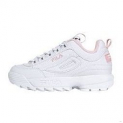 FILA 斐乐 DISRUPTOR 2 中性休闲运动鞋 FS1HTB1074X 白色/粉色 37