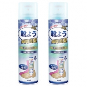 日本进口KINBATA洁迪伦银离子鞋子除臭剂  360ML*2瓶装