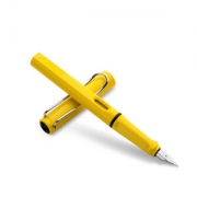 LAMY 凌美 钢笔签字笔 safari狩猎系列 黄色 单只装 EF 0.5mm
