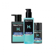 Mentholatum 曼秀雷敦 男士保湿活力三件套装（洁面乳150ml+冰露120ml+润肤乳50ml）