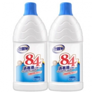京喜APP：老管家 84消毒液 1.25L*2瓶