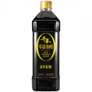 千禾 零添加 3年窖醋 1L*2瓶