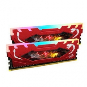13日0点：JAZER 棘蛇 DDR4 3200 台式机内存 RGB灯条 16GB（8GB*2）
