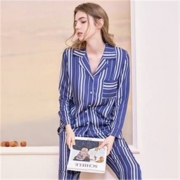 Semir 森马 1D058702006 情侣款条纹家居服