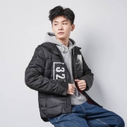 限尺码：唐狮 男子 羽绒服 甩帽羽绒服