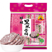 限地区！Want Want 旺旺 原味黑米雪饼 258g