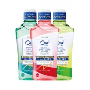 日本上市公司 ora2皓乐齿 果汁口感 0酒精漱口水 460mL*3瓶