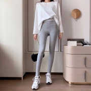 俞兆林  秋冬打底裤女 黑色