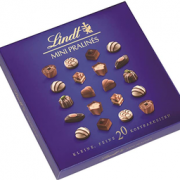 prime会员！Lindt 瑞士莲 Mini Pr阿lines 迷你花式巧克力糖果礼盒100g*12盒装