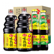 海天 超定制-海天酱油味极鲜1.9L*2+蚝油700g*2箱