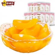 京喜app:林家铺子 冰糖黄桃罐头 200g*4罐