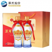 洋河大曲 52度 浓香型白酒 375mL*6瓶