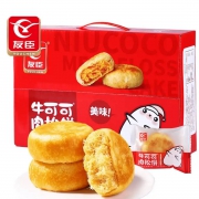 京东极速版：友臣 肉松饼 原味 500g（约14-15个）