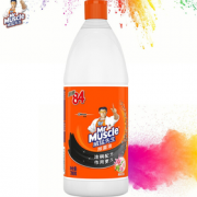 杀灭99.9%细菌！Mr Muscle 威猛先生 84消毒液 金装 700g