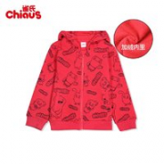 Chiaus 雀氏 女童加绒卫衣