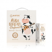 PLUS会员：大有天然 有机纯牛奶200ml*12盒