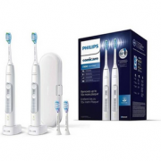 Philips 飞利浦 Sonicare ExpertClean 7300系列 HX9611/19 智能型电动牙刷2支装 直邮含税到手￥1002.8