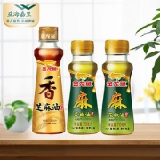 【签到+首单】金龙鱼芝麻油3瓶组合装