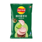 乐事(Lay's) 香芋片 沁爽青柠味 60克*3件
