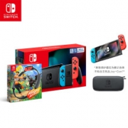 双11预售:Nintendo 任天堂 Switch 红蓝主机包膜套装&《健身环大冒险》定制套装