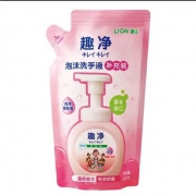 LION 狮王 水润抑菌泡沫洗手液 补充装 200ml + 舒洁湿厕纸 10片