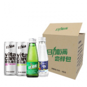 ICHI MORE 日加满 饮品尝鲜包4瓶功能饮料+维生素饮料120ml*2瓶+250ml*2罐