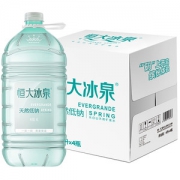 恒大冰泉 低钠水 长白山弱碱性饮用水 4L*4瓶