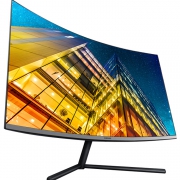 SAMSUNG 三星 U32R590CWC 31.5英寸 VA 曲面 显示器(3840×2160、60Hz、1500R）