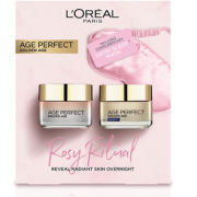 L'Oreal Paris 欧莱雅 金致臻颜牡丹奢养粉研套装（日霜50ml+晚霜50ml+眼罩）  直邮含税到手￥146.72