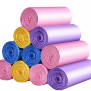halfmoon 半物新语 家用点断式垃圾塑料袋 45*50cm 5卷