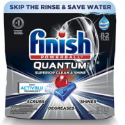 销量第一！Finish 亮碟 Quantum系列 多效合一洗碗块82块  直邮含税到手￥108.38