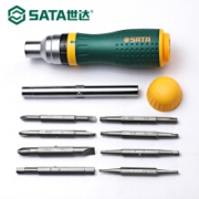 1日0点：SATA 世达 09350 棘轮螺丝刀套装