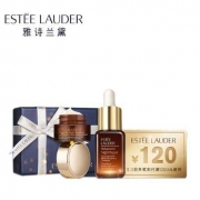 再降价：Estee Lauder 雅诗兰黛 明星小棕瓶修护尝鲜礼盒 眼霜3ml＋精华7ml＋120元购物券