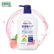 巴斯克林 舒芙蕾沐浴露（白桃香）550ml 草本滋养温和沐浴液