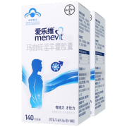拜耳 爱乐维 玛咖锌淫羊藿胶囊 140粒*2瓶 提升男性功能
