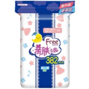 Free 飞 夜用棉柔卫生巾 立围亲肤382mm3片 T88