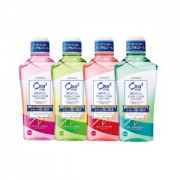 日本上市公司 ora2皓乐齿 果汁口感 0酒精漱口水 460mL*4瓶
