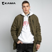 KAMA 卡玛 冬季保暖加厚棉服男
