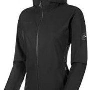 某猫¥1273！Mammut 猛犸象 Granite 女士轻量弹力连帽防泼水软壳 1011-00331 到手￥591.78