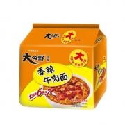 京东极速版:今麦郎 大今野拉面 香辣牛肉味方便面 112g*5袋