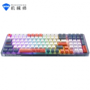 学生专享： MACHENIKE 机械师 K600 无线机械键盘 三模-BOX白轴 100键-落日余晖