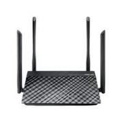 ASUS 华硕 RT-AC1200 纯净版 双频1200M 家用千兆路由器 Wi-Fi 5（802.11ac）黑色