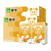 88VIP: 蒙牛 早餐奶 麦香味 250ml*16盒 *2提