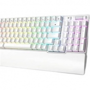 20点：ROYAL KLUDGE RK96 三模机械键盘 96键 RGB 白色 红轴